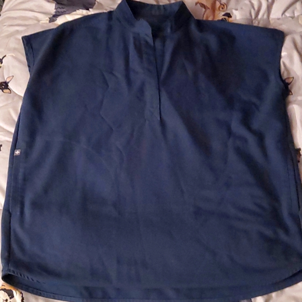 Figs Dark Harbor Rafaela XS Scrub Top